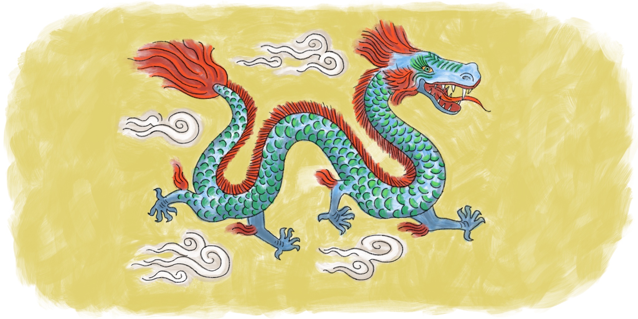 12 Animal Fortunes for the Earth Dragon Month